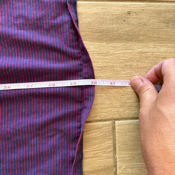 Holderness & Bourne Nagle Polo Men's XL Navy Red Striped Golf Comfort Summer - Picture 7 of 8